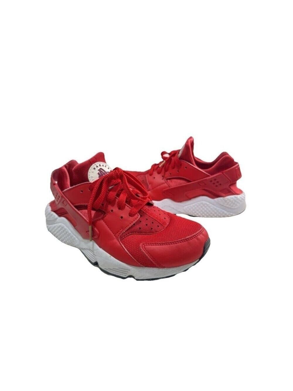 Nike Air Huarache Run University Red Athletic Shoes Men's Size 9 No Insoles